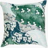 Geisha Accent Pillow, Decorative Pillow by Surya, 22" length x 22" width thumbnail