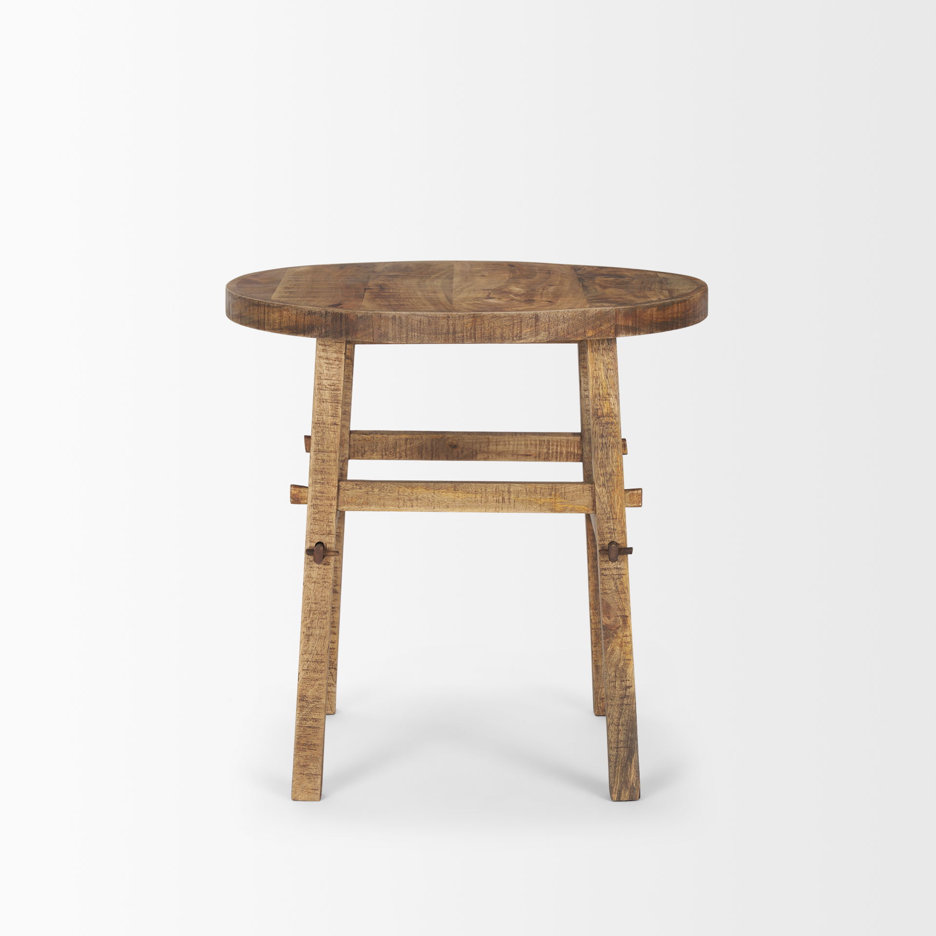 Rosie Large Brown Wood End Table large image 