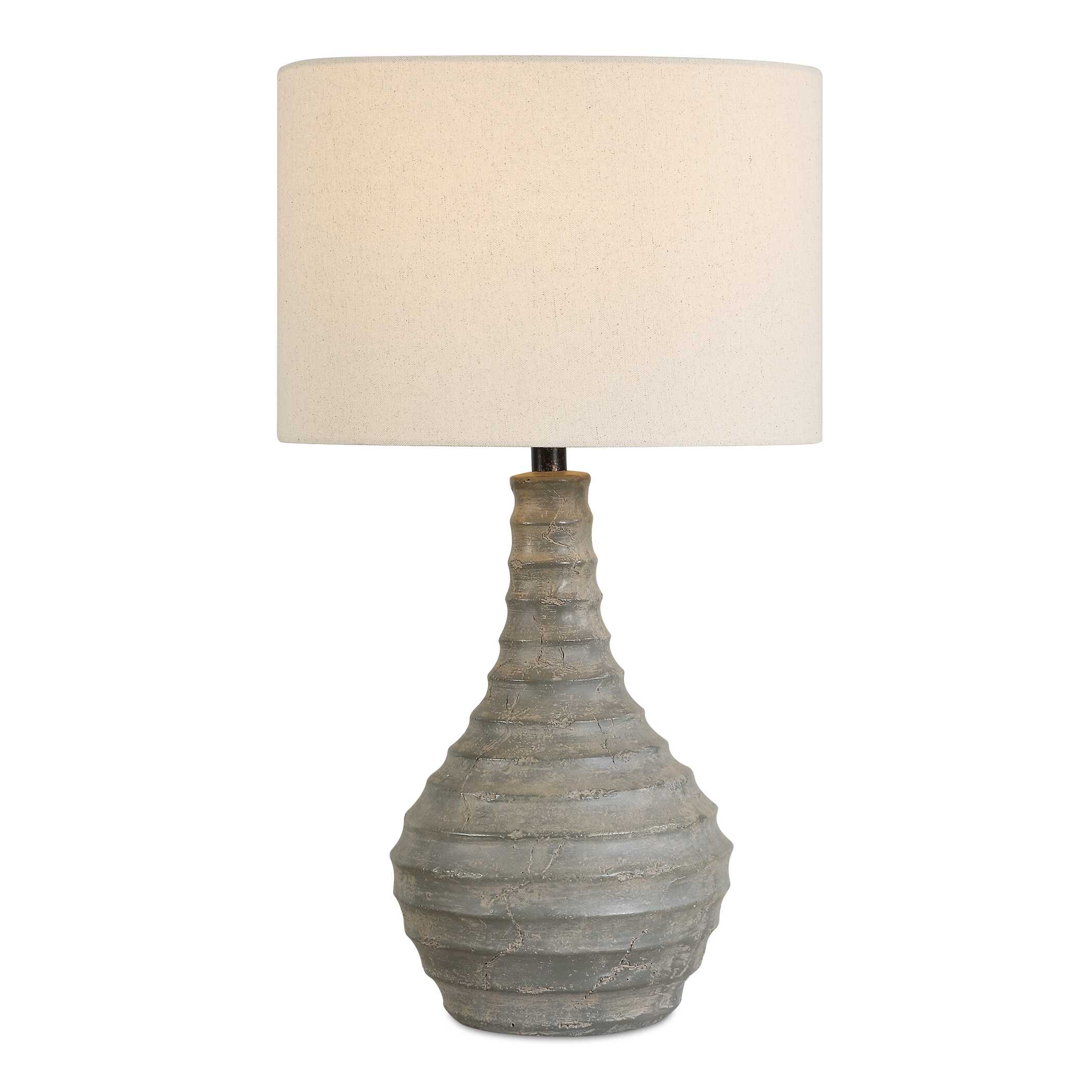 Stratum Rustic Outdoor Table Lamp, by Uttermost, 15" width x 26.5" height x 15" depth View 1