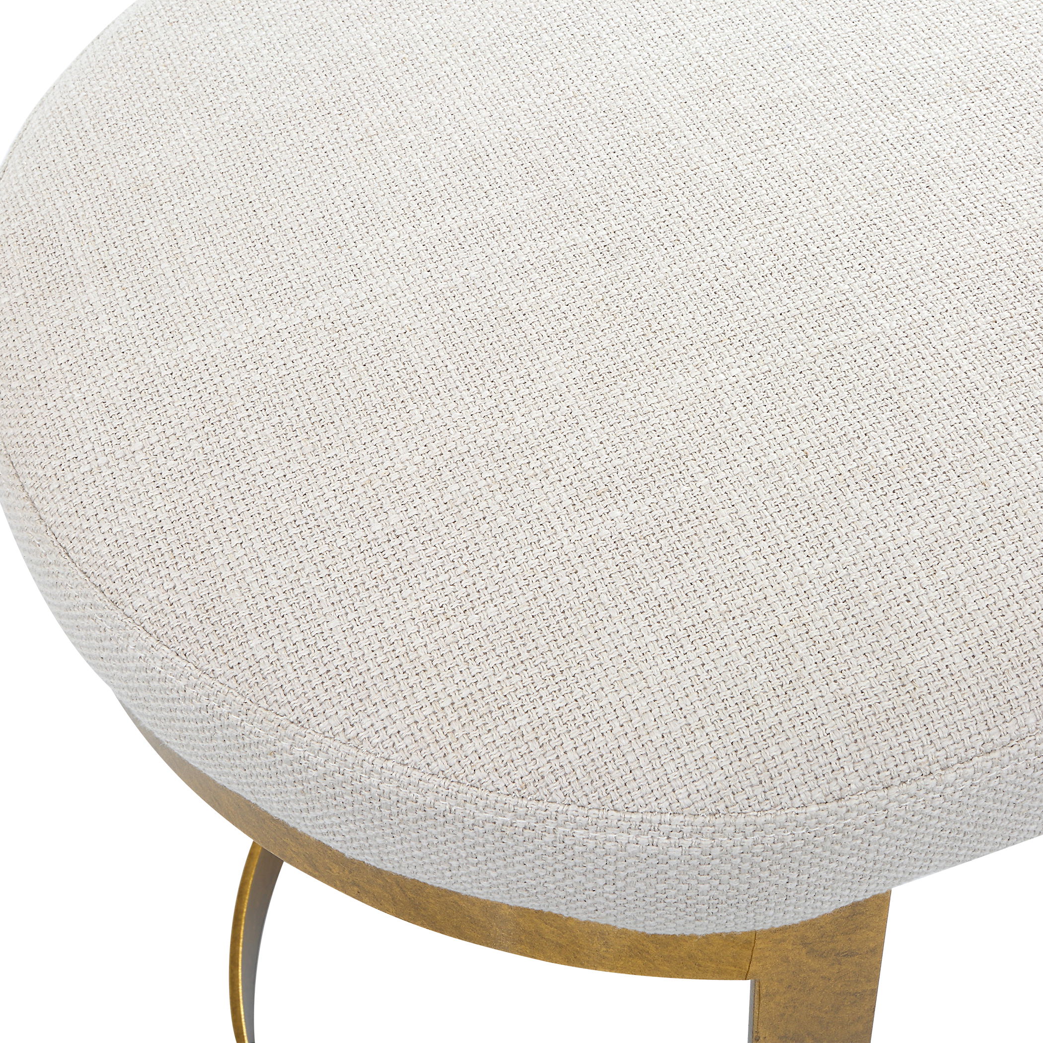 Infinity Gold Accent Stool large image 