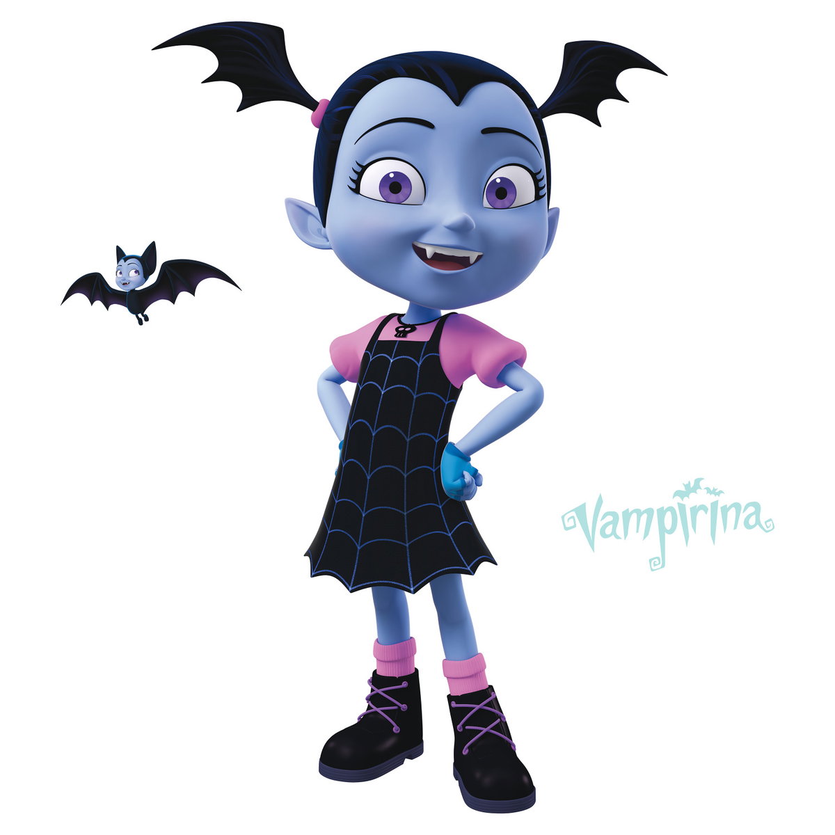 Disney Vampirina Giant Wall Decals, by York Wall, 3' length x 1'5.25" width x 0.02" depth