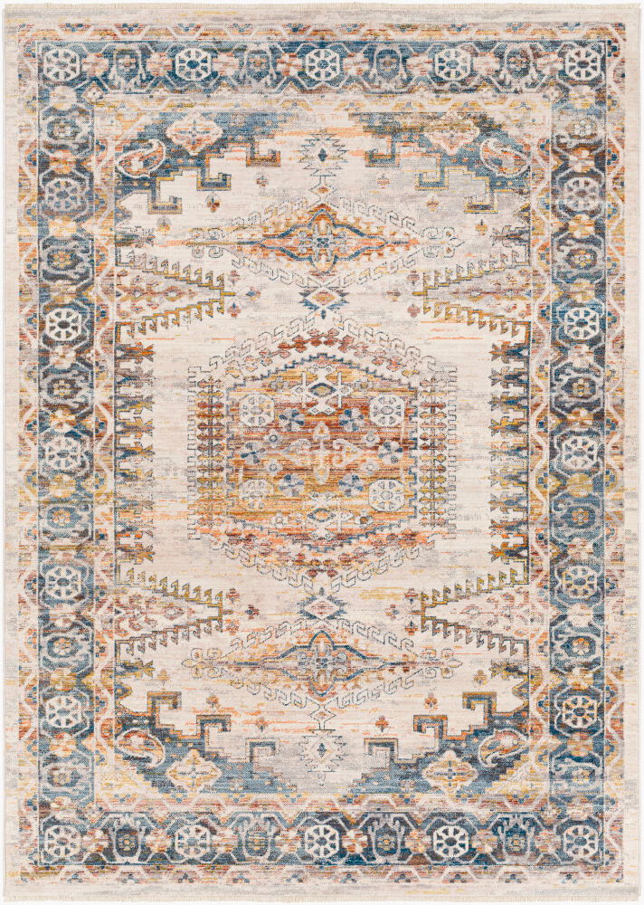 Ephesians Machine Woven Rug, by Surya, 1'3.75" length x 1'3.75" width