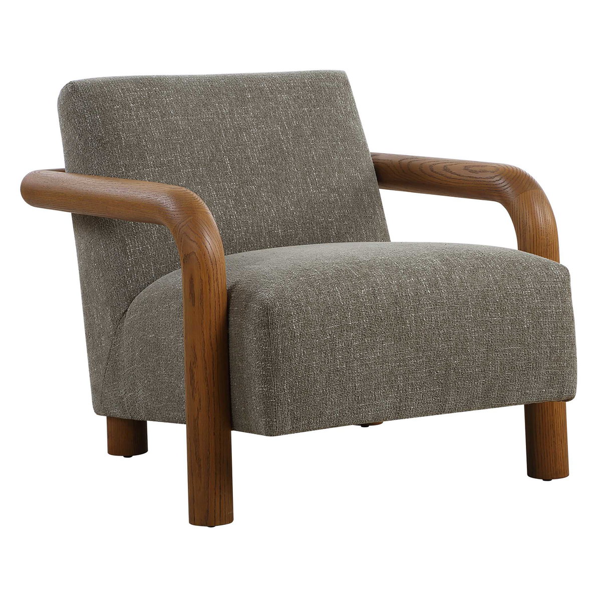 Balance Herb Green Accent Chair, by Uttermost, 30" width x 27.75" height x 35.5" depth View 5