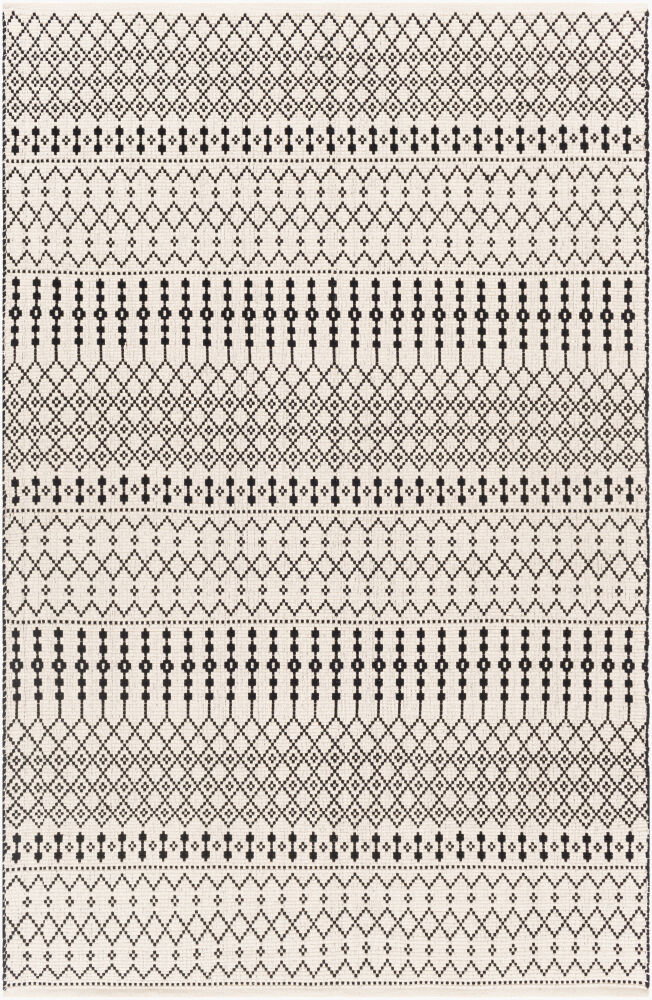 Osasuna Handmade Rug, by Surya, 1'6" length x 1'6" width