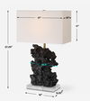 Basalt Black Stone Table Lamp thumbnail 2