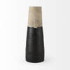 Garand Large 18.8H Two-Toned Black/Natural Ceramic Jug, Decorative Jar by Mercana, 7" length x 6" width x 16" height thumbnail 7