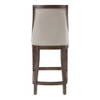 Purcell Leather Counter Stool, Counter & Bar Stool by Uttermost, 19" width x 40" height x 22" depth thumbnail 6
