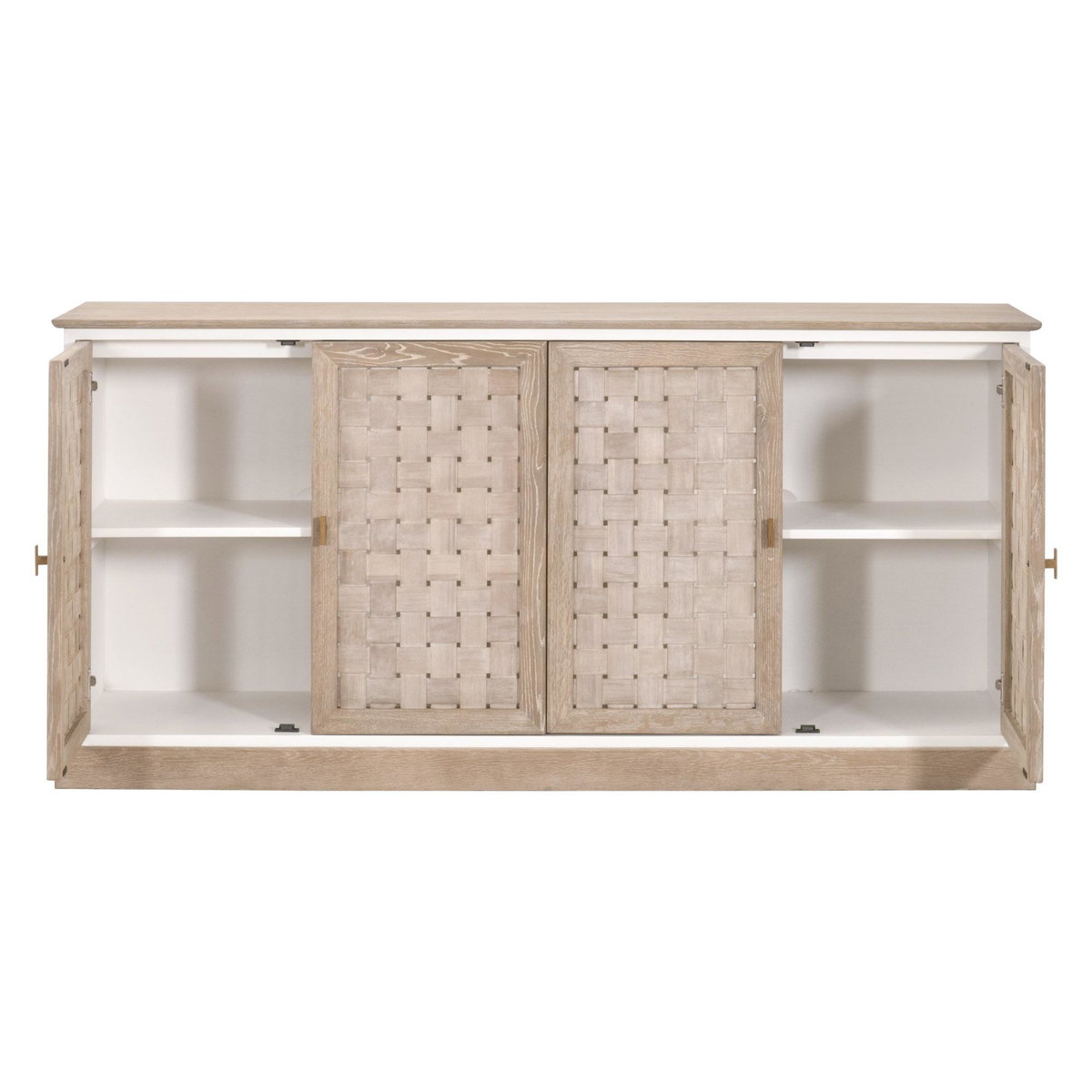 Weave Media Sideboard, Cabinets & Sideboard by Essentials for Living, 74" width x 35.5" height x 18.5" depth View 2
