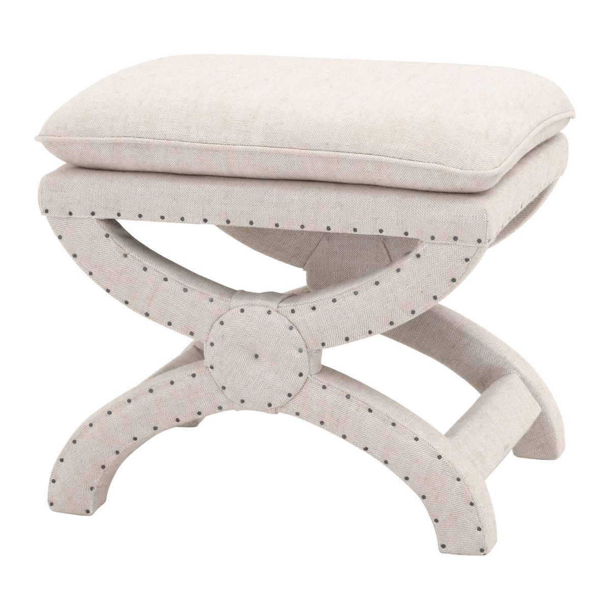 Gaston Ottoman, by Essentials for Living, 22.5" width x 21" height x 17.5" depth View 2