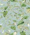 Moon Flower Sky Blue Wallpaper thumbnail 4