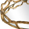 Cable Chain Mirrored Tray, Decorative Tray by Uttermost, 18.62" width x 2.37" height x 12.87" depth thumbnail 6