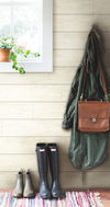 Shiplap Grey & Off White Wallpaper thumbnail 3