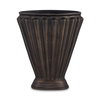 Jade Vase Antique Brass Cast Aluminum, by Moe's Home, 13" width x 15" height x 6" depth thumbnail 3