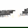 Inou Elements Modular Three-seater Sofa, Outdoor Furniture by Crescent Garden, 6'9.3" width x 2'2.4" height x 2'3.8" depth thumbnail 5