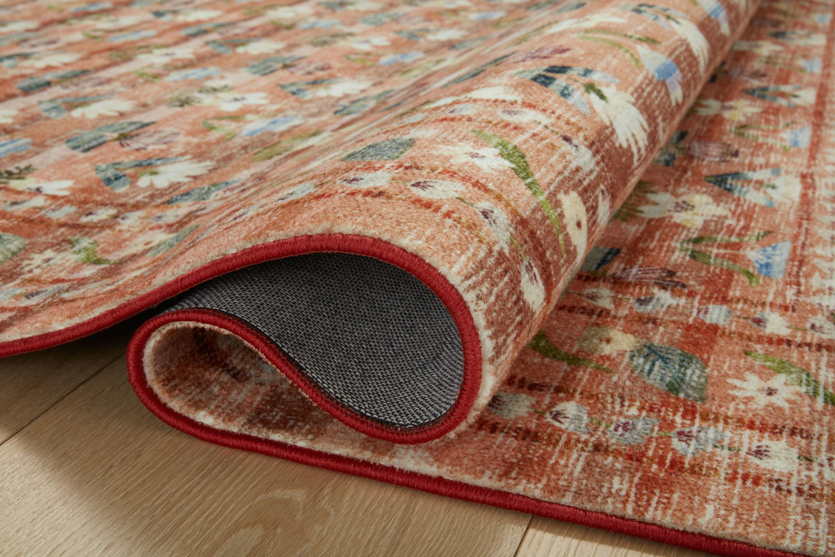 Rifle Paper Co. x Loloi Courtyard Rug, 2'6" length x 9'6" width View 6