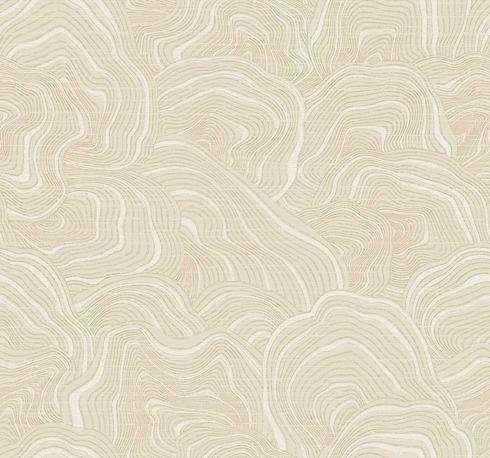 Geodes Cream Wallpaper