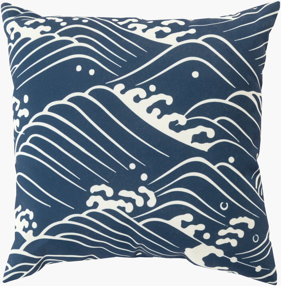 Mizu Accent Pillow, Decorative Pillow by Surya, 18" length x 18" width