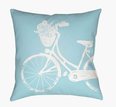 Bicycle Accent Pillow