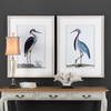 Shore Birds Framed Prints Set/2, Art by Uttermost, 32.62" width x 42.5" height x 1.62" depth thumbnail 2