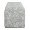 Amie Spa Blue Bench, Benche by Uttermost, 54" width x 18" height x 19" depth thumbnail 5