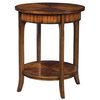 Carmel Round Lamp Table, Side & End Table by Uttermost, 22" width x 26.5" height x 22" depth thumbnail 1
