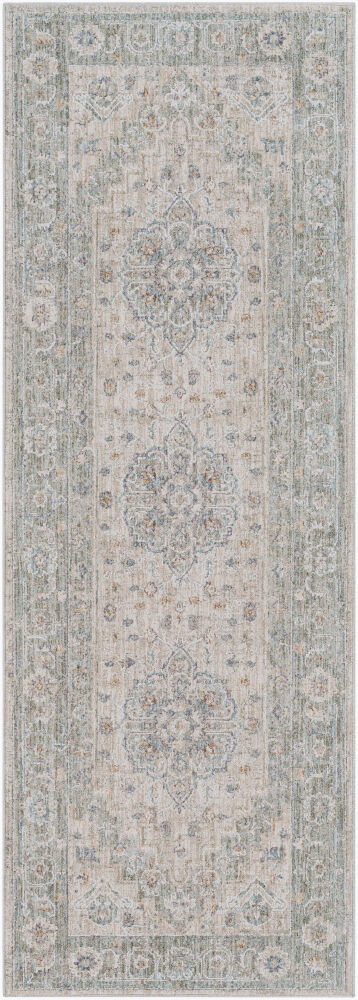 Avant Garde Machine Woven Rug, by Surya, 7'2.61" length x 2'7.5" width