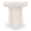 Rocca Side Table Cream, Side & End Table by Moe's Home, 19.69" width x 20.08" height x 19.69" depth thumbnail 1