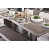 Konstantin 94'L x 40'W Rectangular Dining Table | Modern | Med Brown Wood | Seats 8, by Mercana, 94" length x 40" width x 30" height thumbnail 4