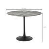 Nyles Marble Dining Table, by Moe's Home, 39" width x 30" height x 39" depth thumbnail 8
