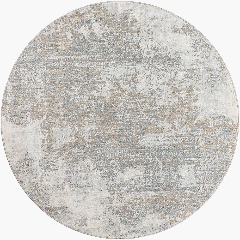 Brunswick Machine Woven Rug, by Surya, 5'2.99" length x 5'2.99" width