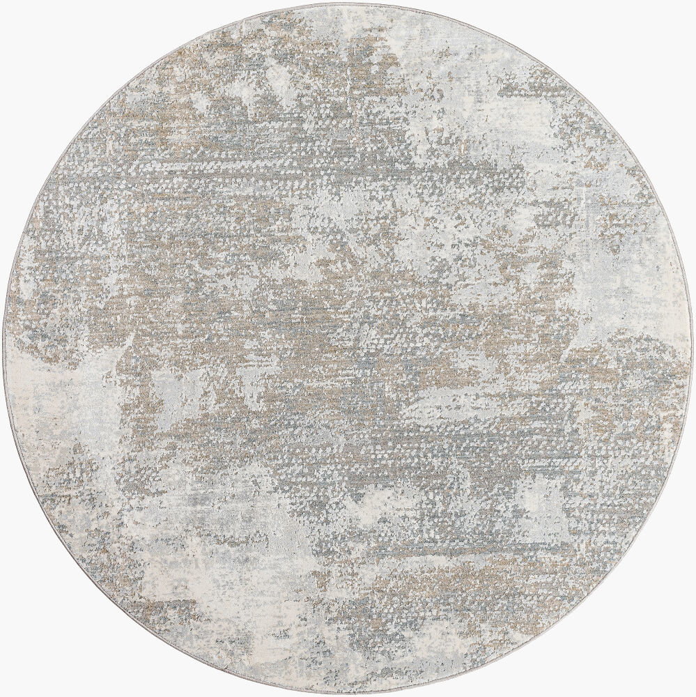 Brunswick Machine Woven Rug, by Surya, 5'2.99" length x 5'2.99" width