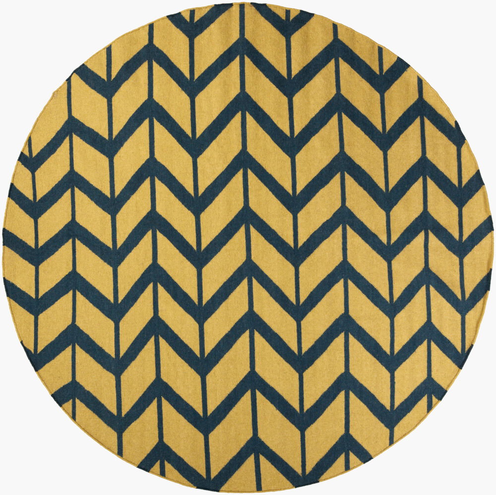 Fallon Handmade Rug, by Surya, 8' length x 8' width