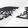 Forsey  Black Wood Rectangular Coffee Table thumbnail 4