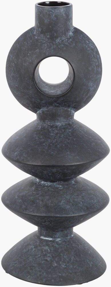Yagya Vase, by Surya, 7" width x 16" height