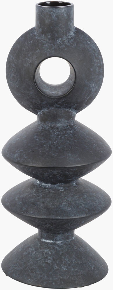 Yagya Vase, by Surya, 7" width x 16" height