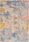 Rafetus Machine Woven Rug, by Surya, 1'3.75" length x 1'3.75" width thumbnail