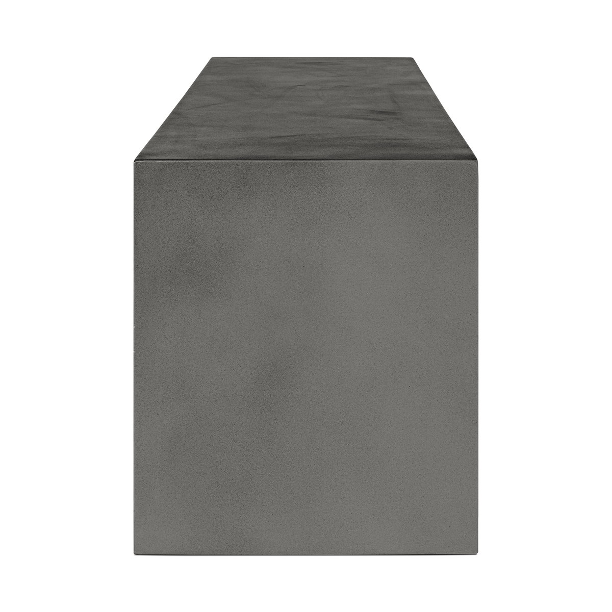 Lazarus Outdoor Bench Dark Grey, Benche by Moe's Home, 55.25" width x 18.5" height x 15.75" depth View 3