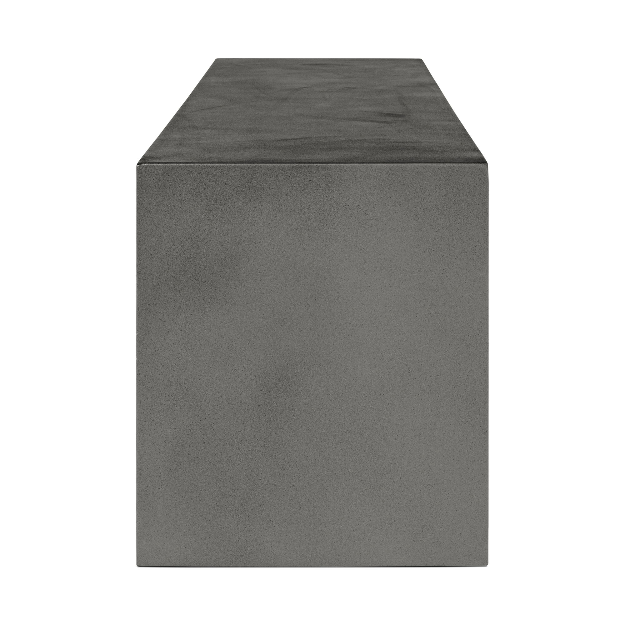 Lazarus Outdoor Bench Dark Grey large image 