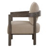 Sienna Sand Fabric Accent Chair, by Uttermost, 27" width x 28.5" height x 29" depth thumbnail 10