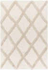 Hudson Shag Machine Woven Rug, by Surya, 1'3.75" length x 1'3.75" width thumbnail