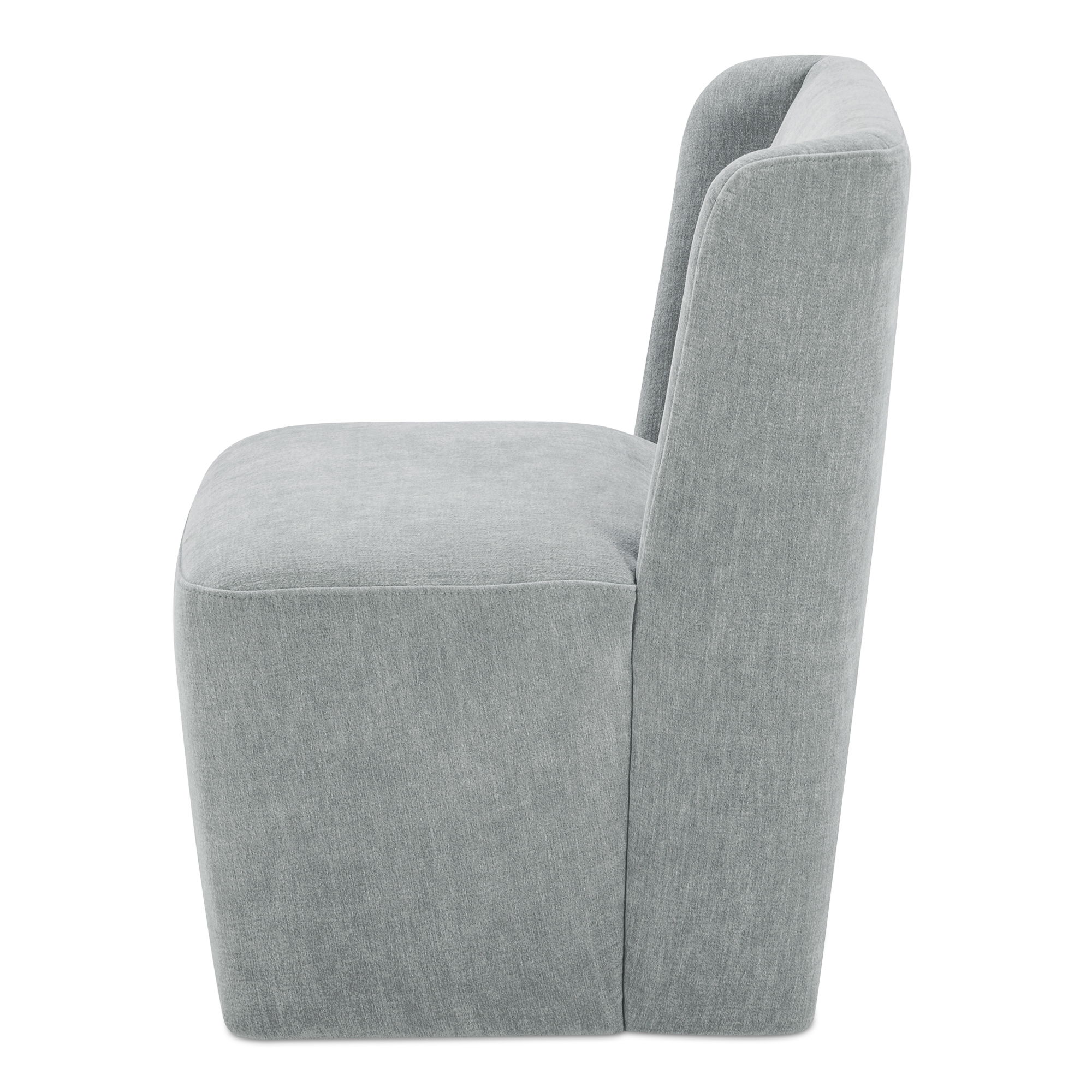 Cormac Rolling Dining Chair Slate Green large image 