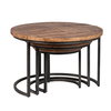 Shelby Nesting Tables Set of 3, Coffee Table by Dovetail, 30" width x 19.2" height x 30" depth thumbnail 1