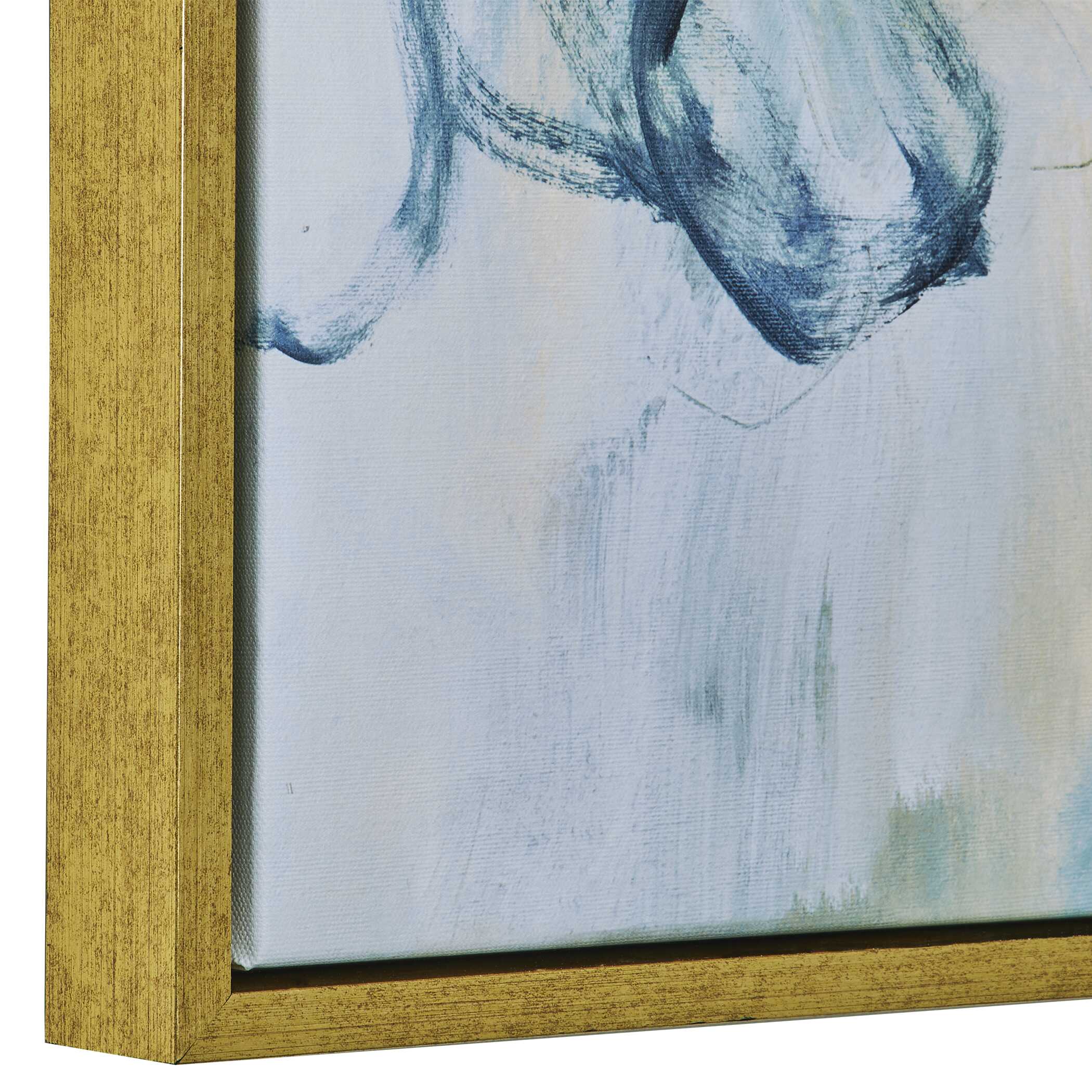 Casual Moments Framed Abstract Art Set/2, Painting by Uttermost, 21.5" width x 41.5" height x 2" depth View 6