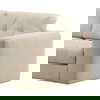 Winslet Sofa Oatmeal, Sofas & Sectional by Dovetail, 106" width x 31.5" height x 41.25" depth thumbnail 6