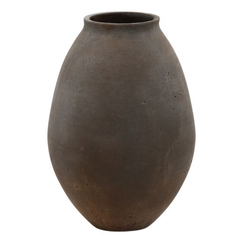 Charon Vase Brown Medium