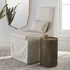 Adrina Drum Accent Table, Side & End Table by Uttermost, 12" width x 18" height x 12" depth thumbnail 4