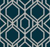 Sawgrass Trellis Navy Wallpaper thumbnail 0