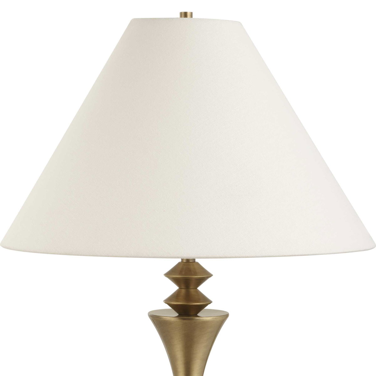 Shaefer Gold Table Lamp, by Uttermost, 17" width x 30.25" height x 17" depth View 6