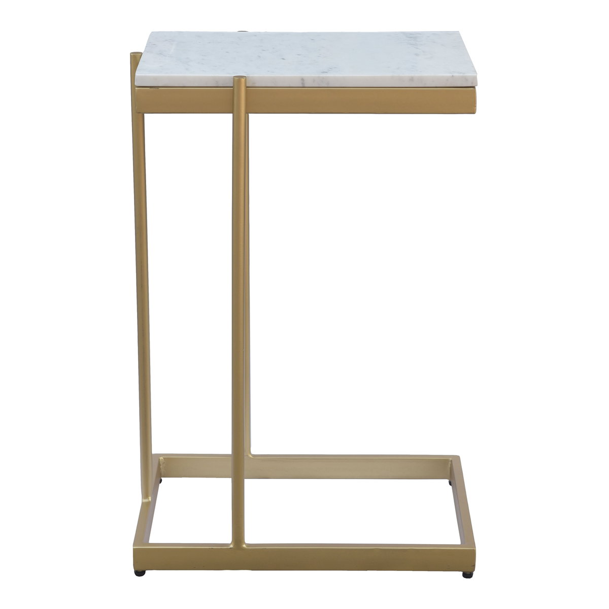 Sulu C Table White, Side & End Table by Moe's Home, 16.5" width x 25" height x 10.75" depth View 1