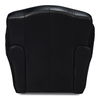 Elite French Club Swivel Chair, Black, Seating by Sarreid, 36" length x 33" width x 33" height thumbnail 10